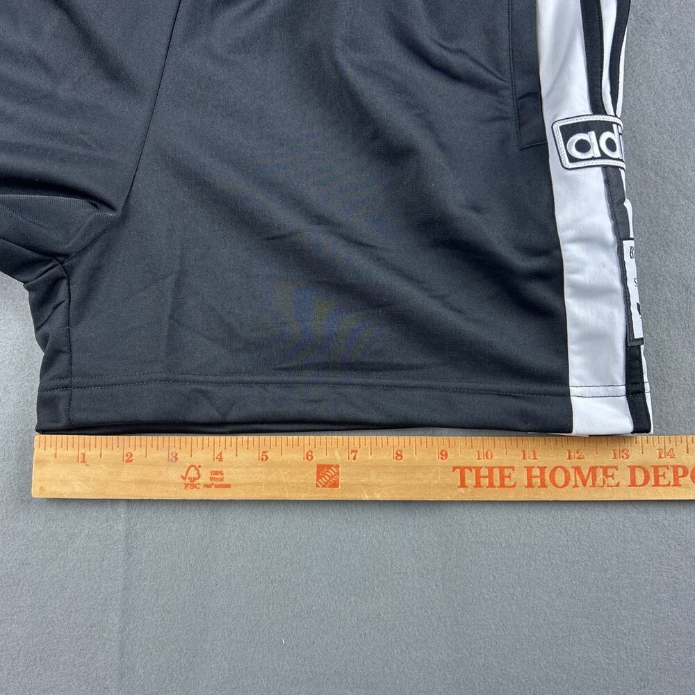 Adidas Originals Adibreak Trefoil Shorts Black White Womens Sz L (IU2518) - Picture 6 of 9